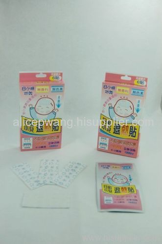 fever cooling gel sheet