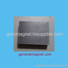 sintered block ferrite magnet