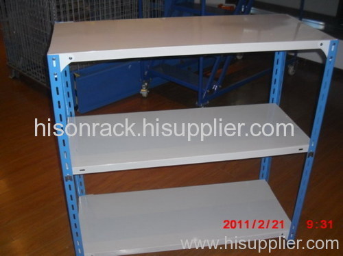 angel steel racks/light shelving/china warehouse racking/light duty rack