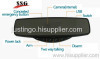 Auto rearview mirror 3G Camera for Car GPS Positioning