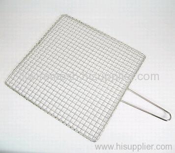 square stainless steel barbecue grill mesh