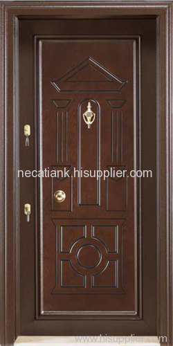 Metropol Steel Door Model 4008 Walnut