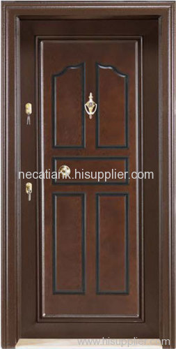 Metropol Steel Door Model 4014 Walnut