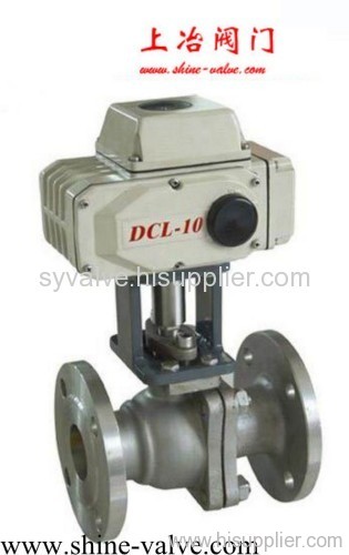 Flanged Electric Ball Valve