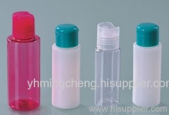 Plastic cosmetic bottle