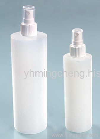 HDPE plastic bottle