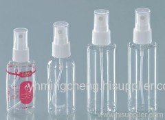 PET cosmetic spray bottle