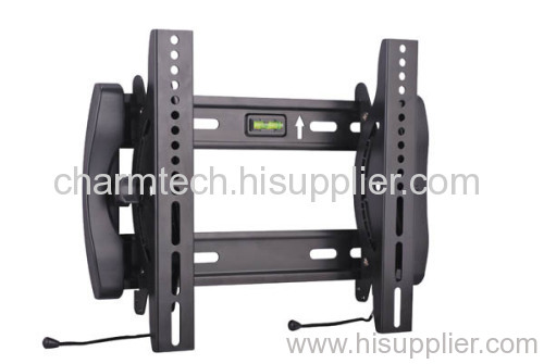 Black Steel Tilting Automatic Anti-theft LCD TV Mount