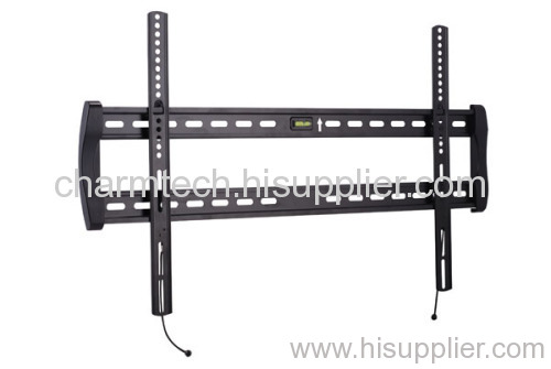 Black Steel Fixed Super Low-Profile TV Mounts