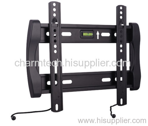 Black Steel Automatic Anti-theft LCD TV Mount