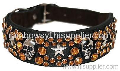 SKULL DOG COLLAR