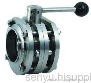 welding-type butterfly valve