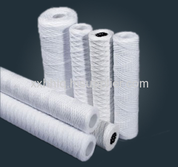 String wound filter cartridge