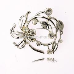 Flower Shaped Brooch