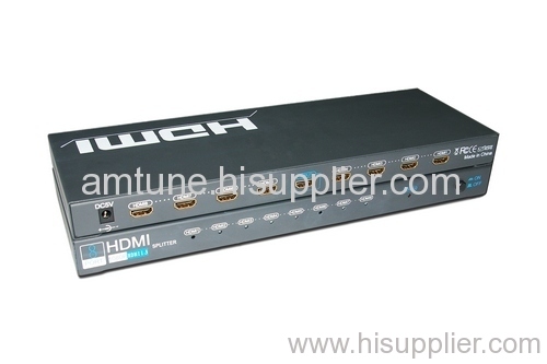 1 to 8 hdmi splitter