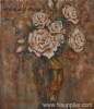 Flower oil painting