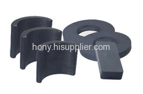 ring sintered ferrite motor magnet