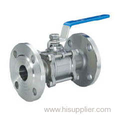 3-flanged ball valves