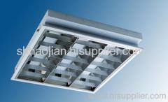 T8 grille lamp, fluorescent lighting fixtures, louver fitting