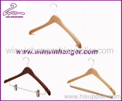 top suit wooden hanger