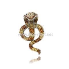 snake brooch