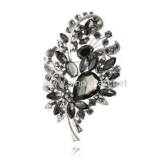 Black Brooch Jewelry