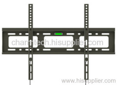 Black Steel Universal Fixed TV Wall Mount