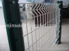 Double wire fence panel