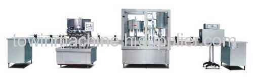 bottle washing filling capping machine bottle packaging line bottling water carbonated drink packaging machine
