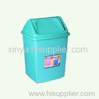 plastic waste bin