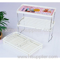 plastic shelf organizer