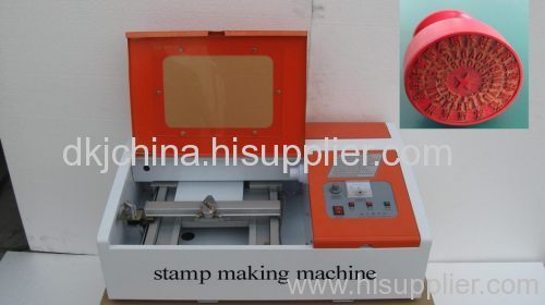 JC-2525 desktop laser stamp making machine