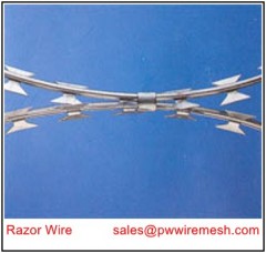 concertina wire razor barbed tape