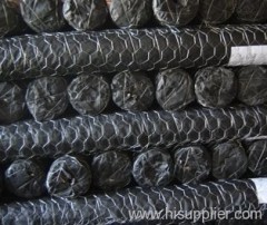 Hexagonal wire netting