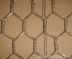 Hexagonal wire netting