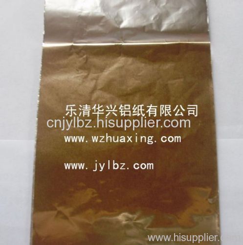 aluminium foil for chocolate packing