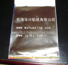 printed aluminium foil paper