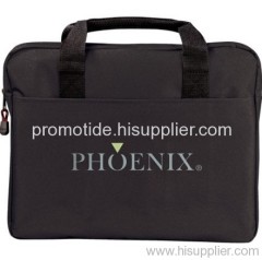 Polyester Black Messenger Tote Bag