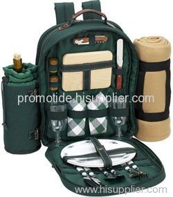 2-Person Easy-Go Picnic Backpack With Blanket