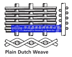 filter wire mesh(plain dutch weave)