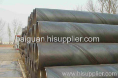 Galvanized welded pipes