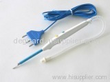 Suction type electrosurgical pencils