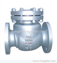 JIS swing check valve