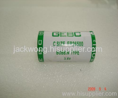 BOBBIN TYPE SIZE C battery