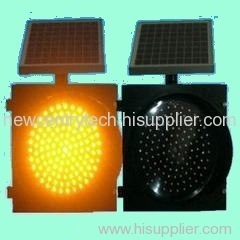 solar traffic light