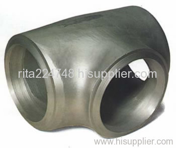 Seamless Stainless Steel Equal Tee Pipe Fittings