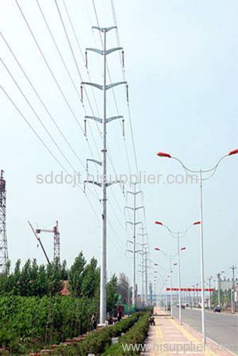110kv transmission line steel towers