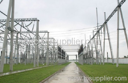 Substation steel structure