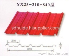 color corrugated plate