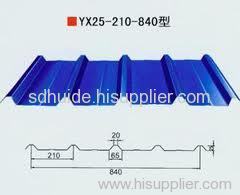 prepainted corrugated steel sheet